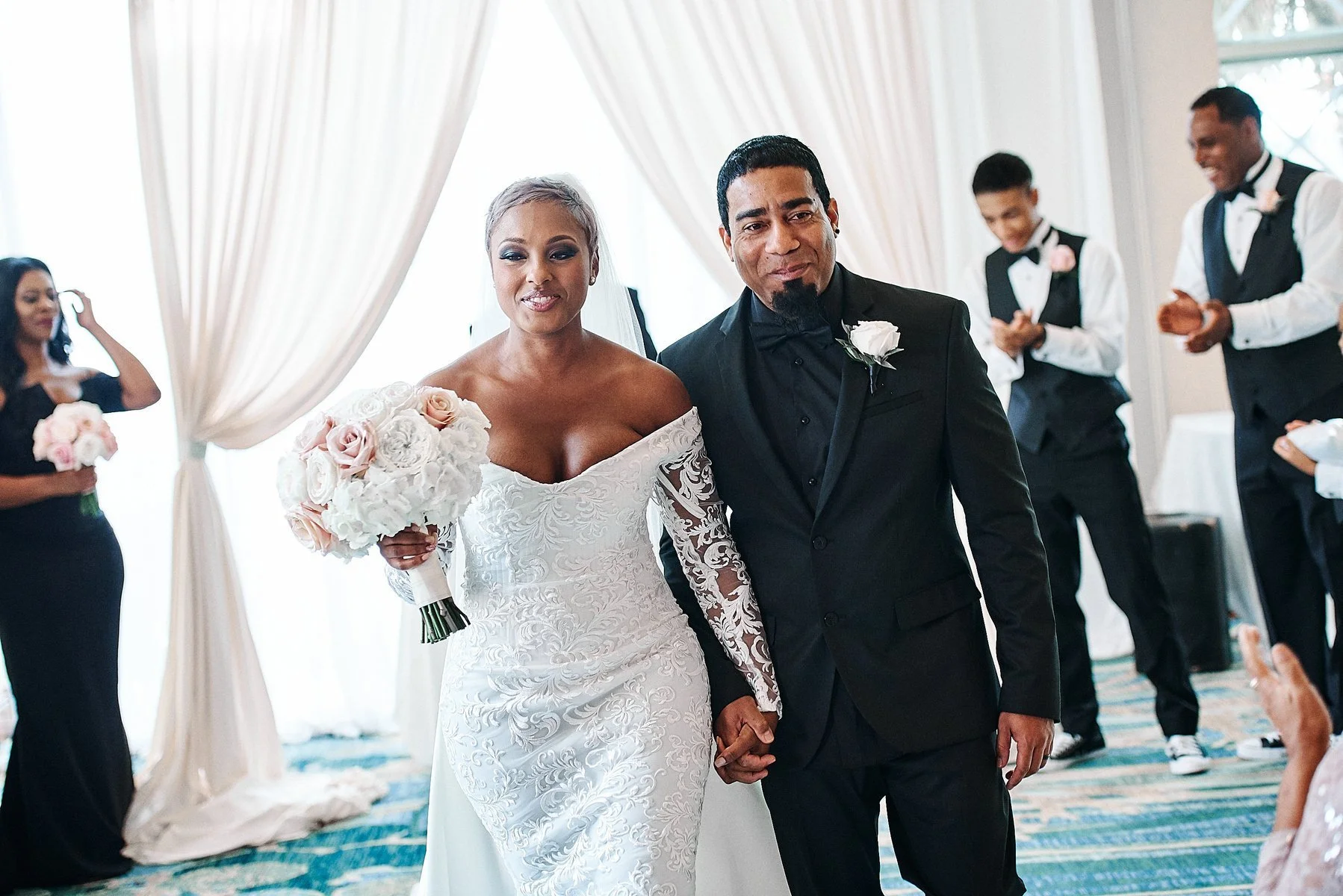 Jacksonville wedding photography — wedding toast by HiDef Pixel